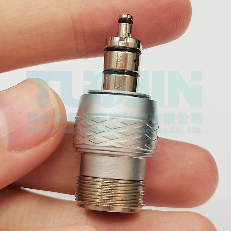 2 отверстия стоматологический быстрый соединитель для стоматологической ручной