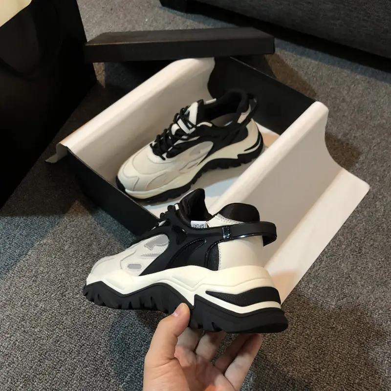 

Platform Sneaker New Fashion Casual Women Shoes Retro Basketball Shoes Vulcanized Shoes Ladies Sneakers Zapato Tenis De Mujer