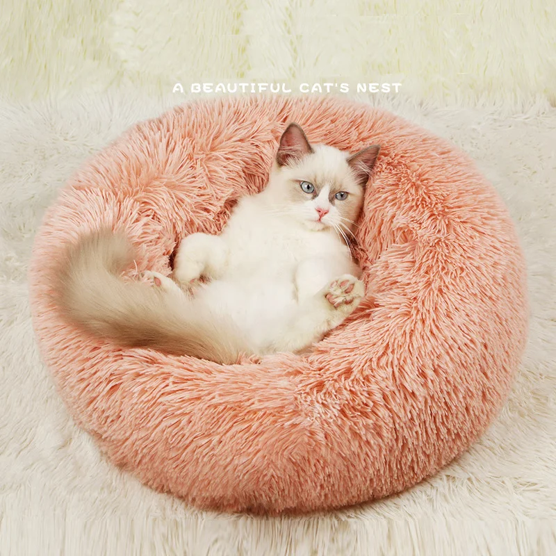 40 100 см собака/кошка кровать удлиненный плюш супер мягкие со съемным моющимся