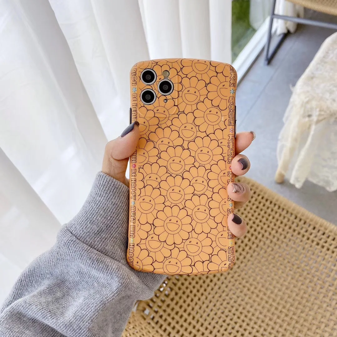 Япония Мураками Такаши солнце цветок чехол для телефона Apple iPone 11 Pro X XS Max XR 7 8 6 S Plus