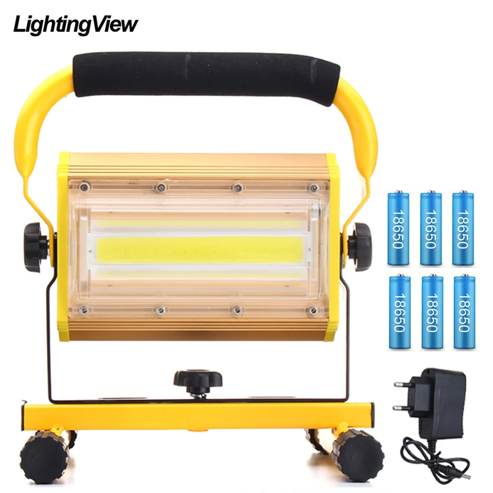 Портативный светодиодный рабочий светильник фонарь для поиска жный аварийный