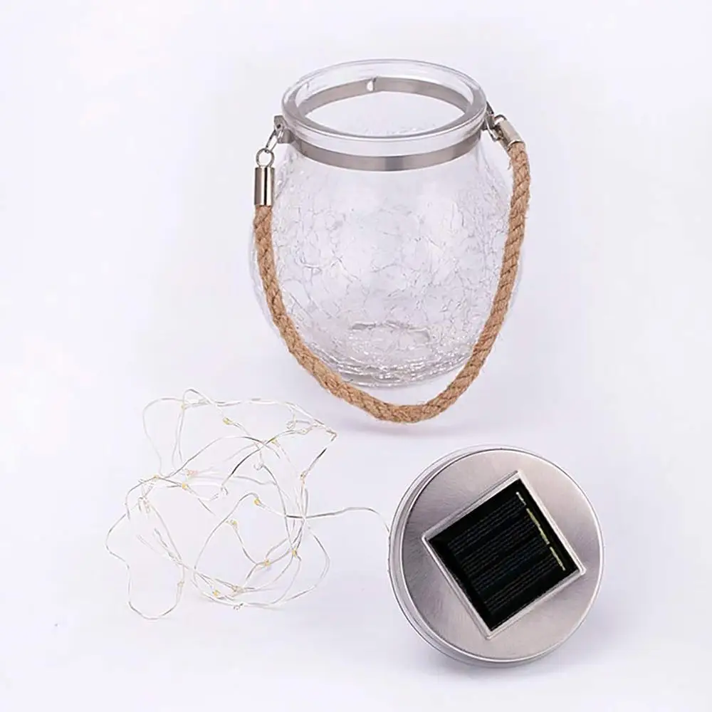 Светодиодные фонарики на солнечной батарее фонари Мейсона для внутреннего