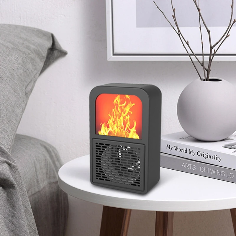 Мини электрический нагреватель пламени воздуха нагревательная плита радиатор
