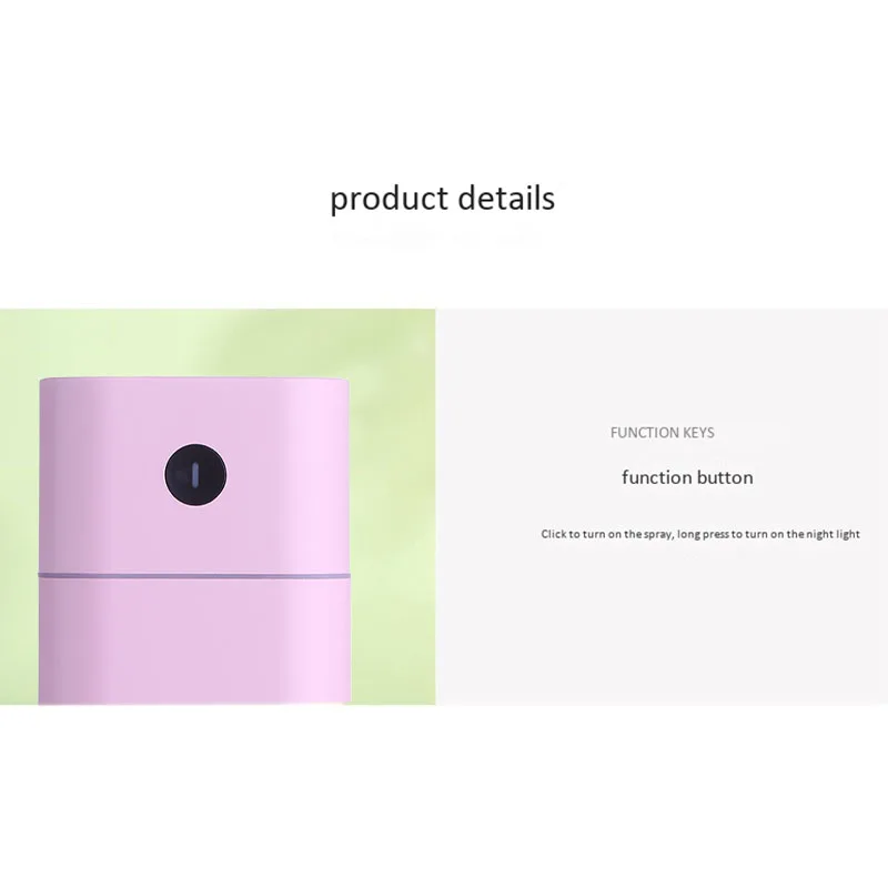 

Mini USB Humidifier Portable Humidifier Small Humidifier for Desk Office Car Bedroom