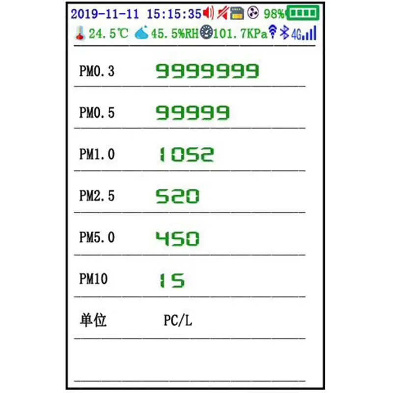 

Portable Melt Blown Cloth Tester Particulate Filter Detector Mask Melt Blown Cloth Dust Particle Counter