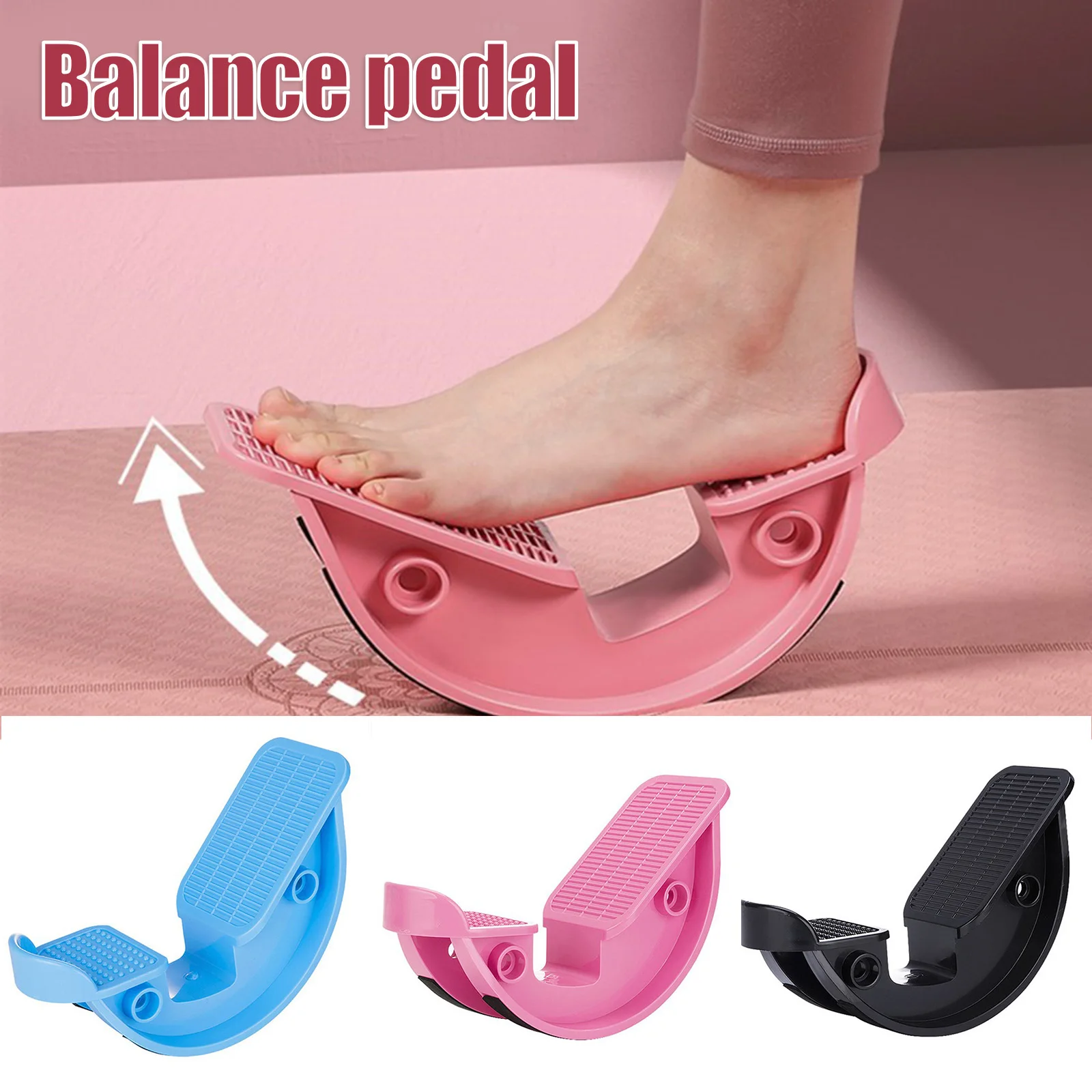 

Foot Rocker Calf Ankle Stretcher Leg Muscle Relax Warm-up Gadget for Lower Feet Plantar Fasciitis Leg Pain Foot Rocker P9