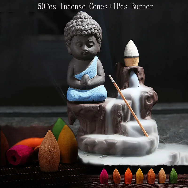 Керамическая курильница креативный домашний декор маленькая подставка для