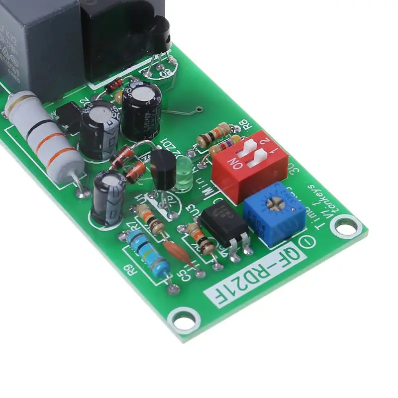 

AC100V-220V Adjustable Timer Control Relay Module Turn Off Delay Switch Board For Exhaust Fan W3JA