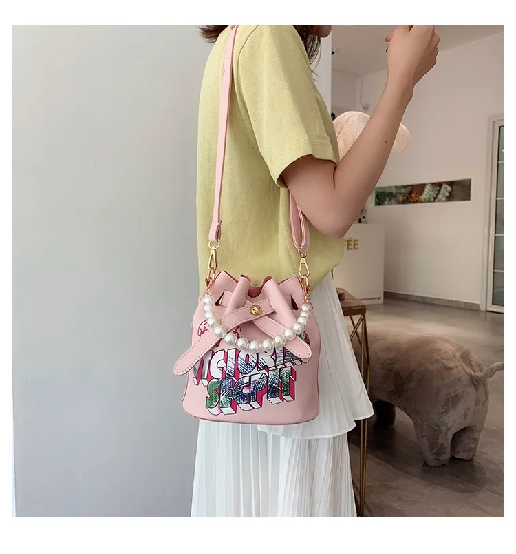 

Модная роскошная дизайнерская сумка-мешок JIULIN для отдыха, сумка-мессенджер, Сказочная сумка, маленькая портативная однотонная сумка на одн...