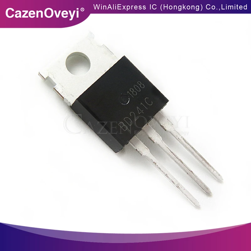 

10 шт./лот BD241C BD241 TO-220 В наличии