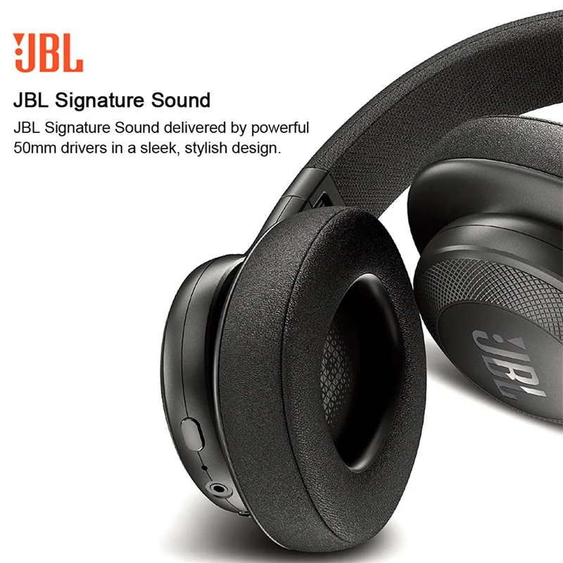 Оригинальные беспроводные Bluetooth наушники JBL E55BT портативная складная гарнитура с