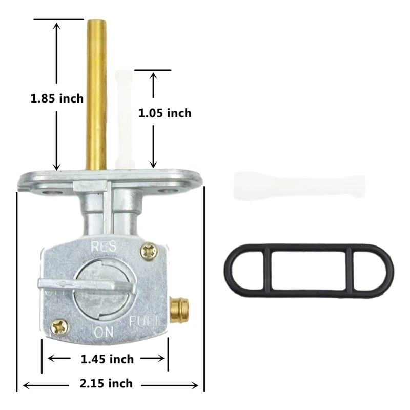 

Fuel Petcock Valve Fits Kawasaki Suzuki Yamahas ATV Motorcycles 1986-2016 Fuel Gas Tank Petcock