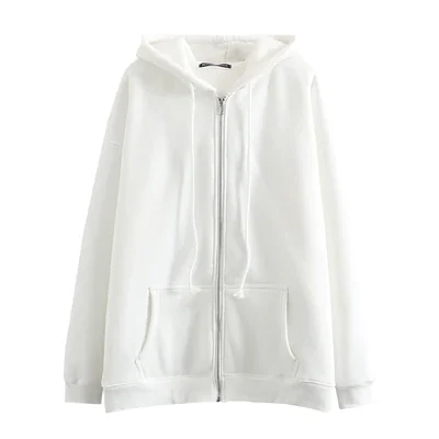 

Корейская версия в стиле Харадзюку, свободное тонкое солнцезащитное пальто с капюшоном и длинными рукавами, Однотонная рубашка в стиле рет...