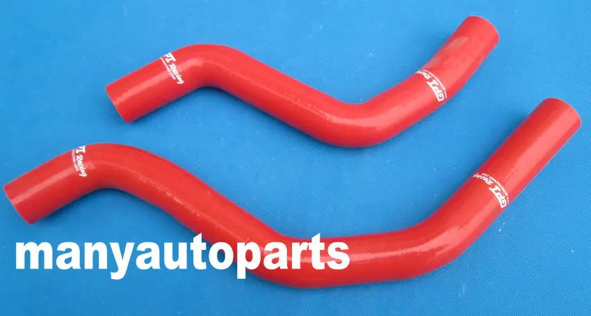 Красный силиконовый шланг радиатора подходит для MITSUBISHI LANCER EVO 7/8 CT9A 4G63T 01 05 02 03