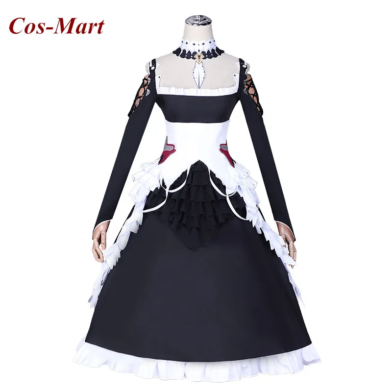 

Hot Game Azur Lane HMS Formidable Cosplay Costume Sexy Balck Formal Dress Female Role Play Clothing S-XL Limited Inventory