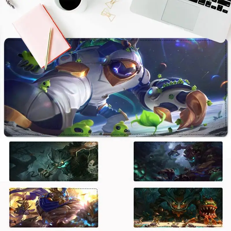 

High Quality LOL Maokai Gaming Mouse Pad PC Laptop Gamer Mousepad Anime Antislip Mat Keyboard Desk Mat For Overwatch/CS GO