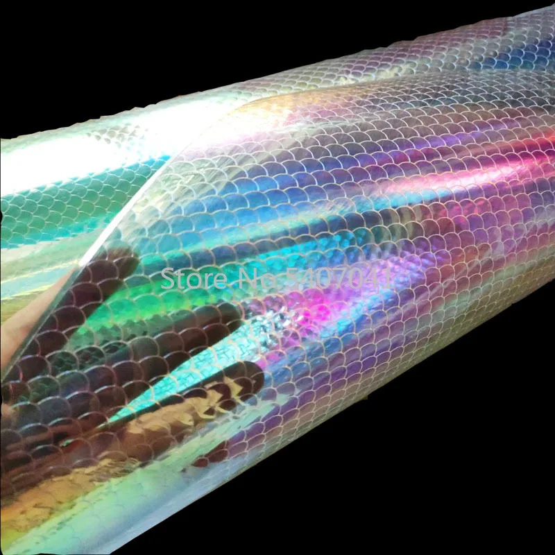 1 Sheet 30*20cm Laser Fish Scales Film Bag Jewelry Accessories Gradient Colorfull Filmspopular | Украшения и аксессуары