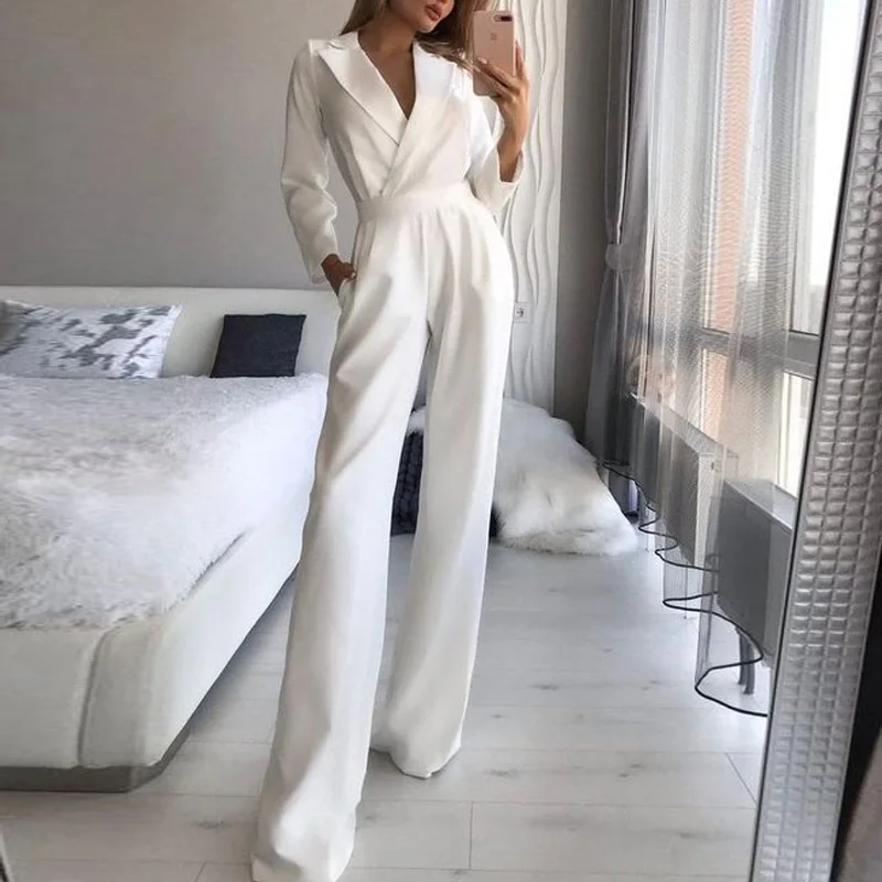 

Elegant O Neck Lace-Up Belt Wide Leg Jumpsuit Women Retro Floral Print Button Romper Office Lady Sexy Butterfly Sleeve Playsuits