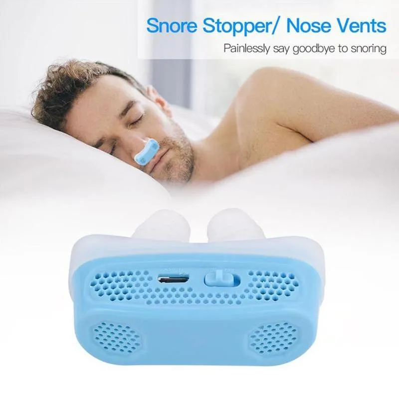 1 шт. портативное электрическое устройство для храпа воздушный вентилятор