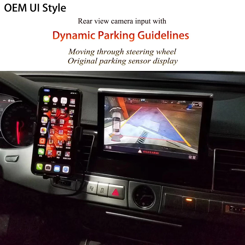 Беспроводной модуль автоматического интерфейса Apple Carplay Android для Audi A3 8V 2016 5 8