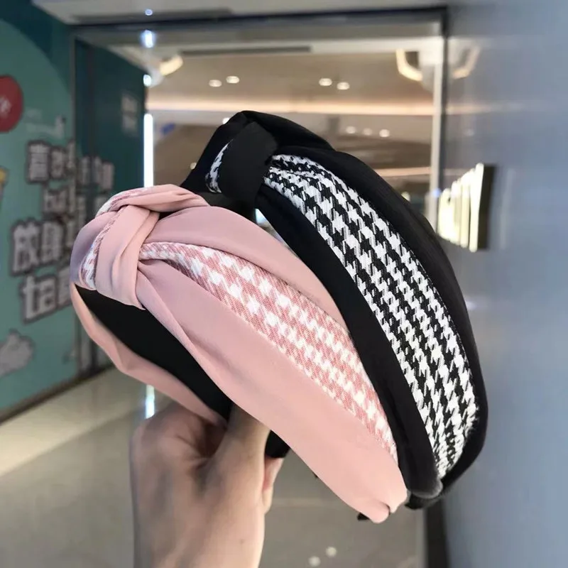 2020 Новое прибытие проверенный тюртан головная повязка Хаундстут проверить