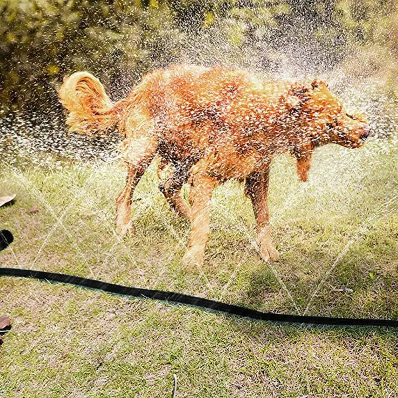 Разбрызгиватель для детского бассейна автоматический мат игр на открытом