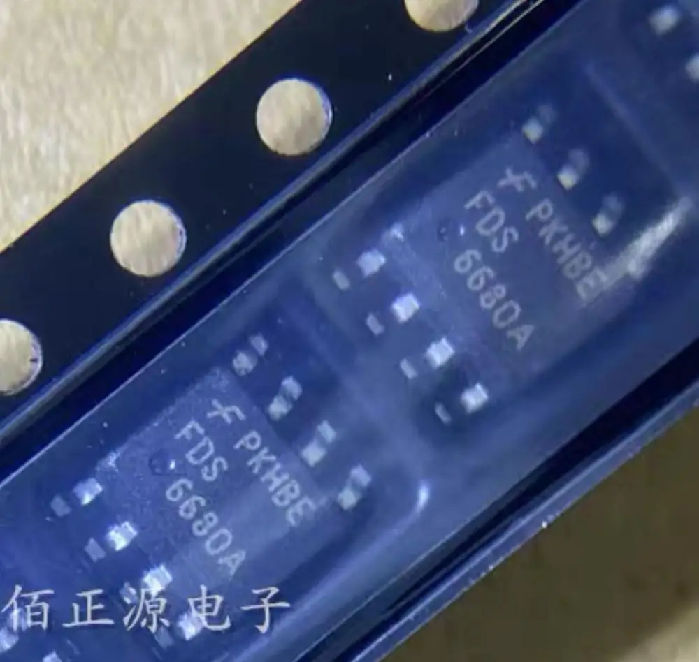 

50-100PCS/ FDS6680A FDS6680 SOP-8 6680A FDS