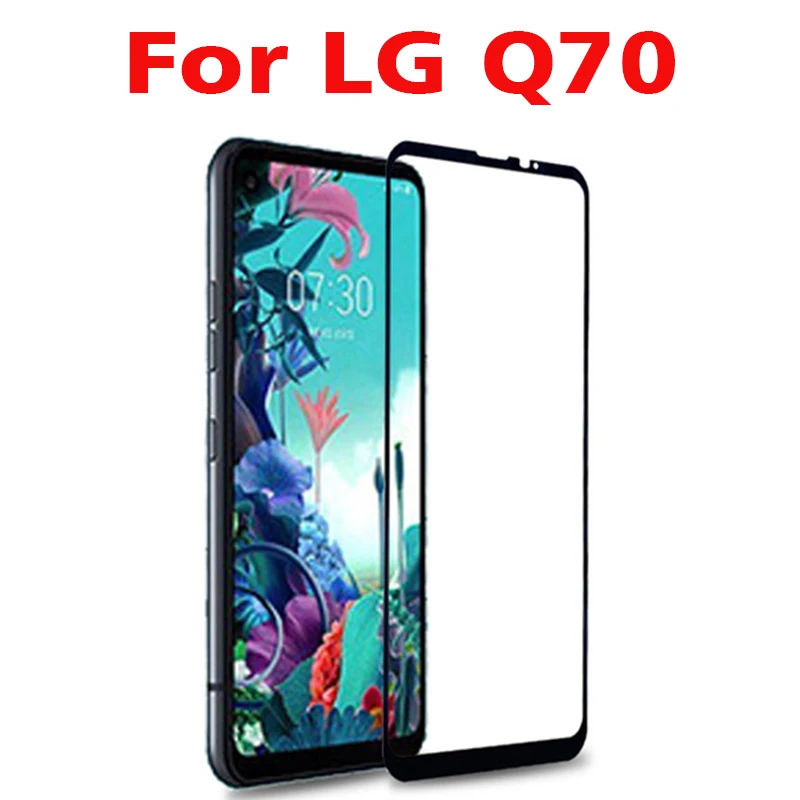 3D закаленное стекло с высоким содержанием алюминия для LG Q70 полноэкранная