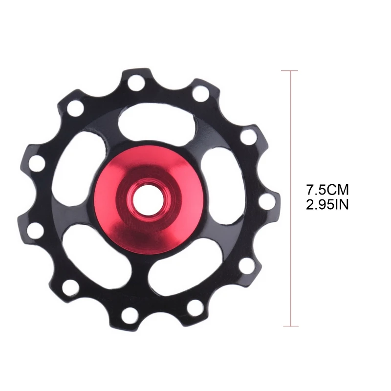 

Durable 11T Alloy Sealed Mountain Bike Rear Derailleur Pulley Bearing Jockey H4GF