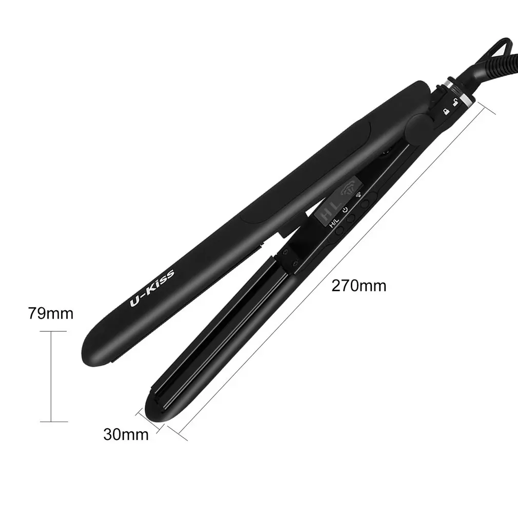 

Professional Steam Hair Straightener Ceramic Vapor Hair Flat Iron Seam Hair Straightening Iron Curler Steamer Hair Styling Tool