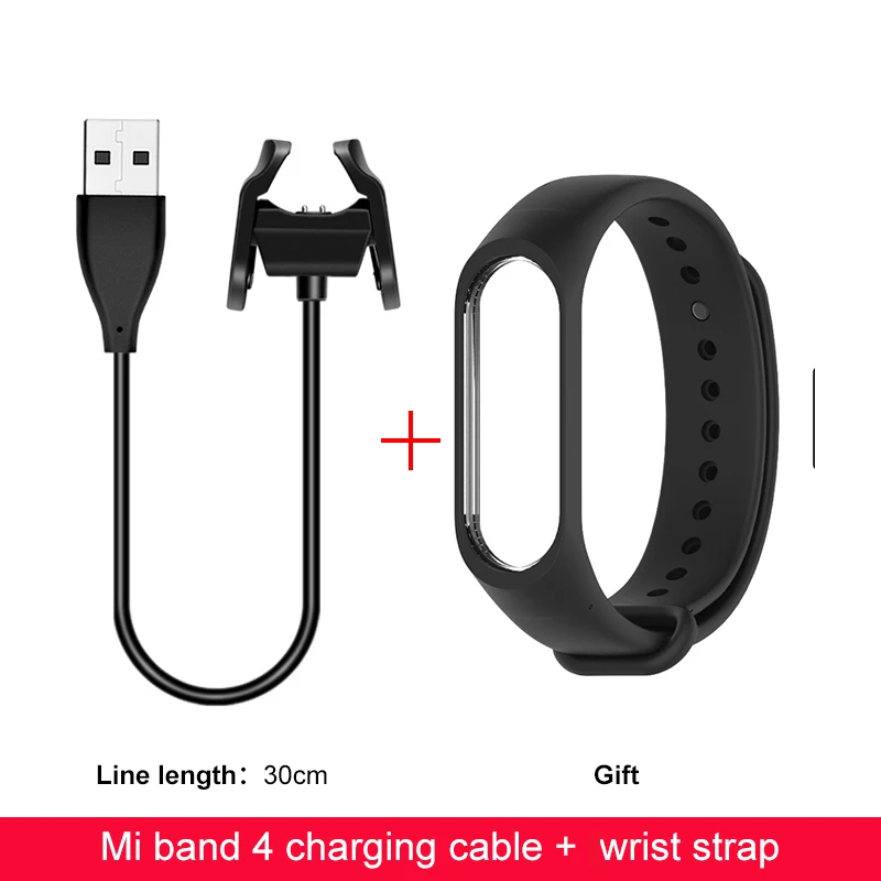 天空蓝 IONCT USB зарядное устройство для Xiaomi mi Band 4 зарядное устройство Сменный адаптер кабель зажим аксессуары mi Band 4 зарядная кабельная линия зарядка - Цвет: 天空蓝