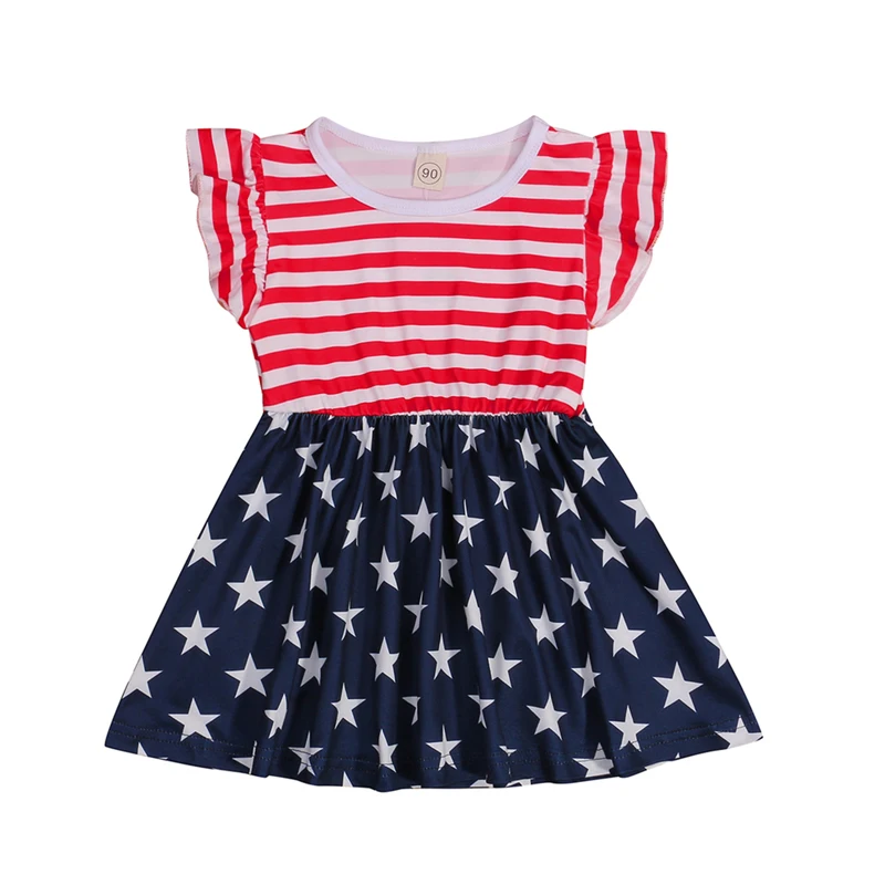 

Платье женское ТРАПЕЦИЕВИДНОЕ с коротким рукавом, круглым вырезом и оборками