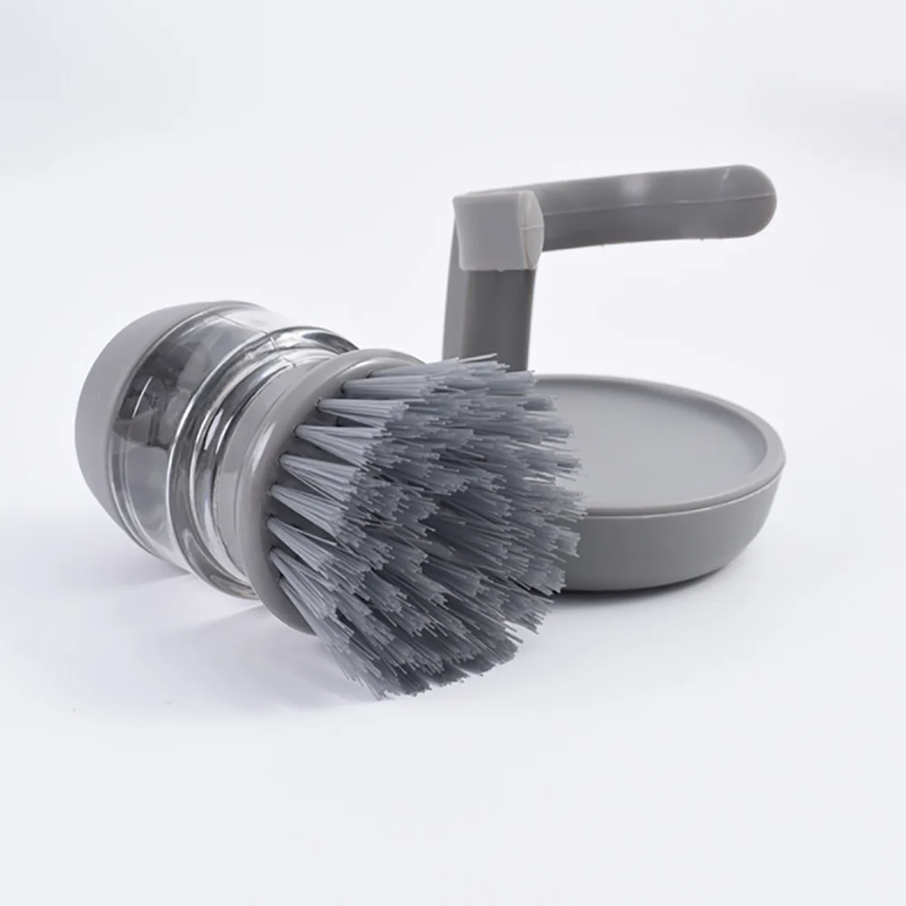 Новый Диспенсер для мыла кисть кастрюли аксессуары чистки щетка мытья посуды