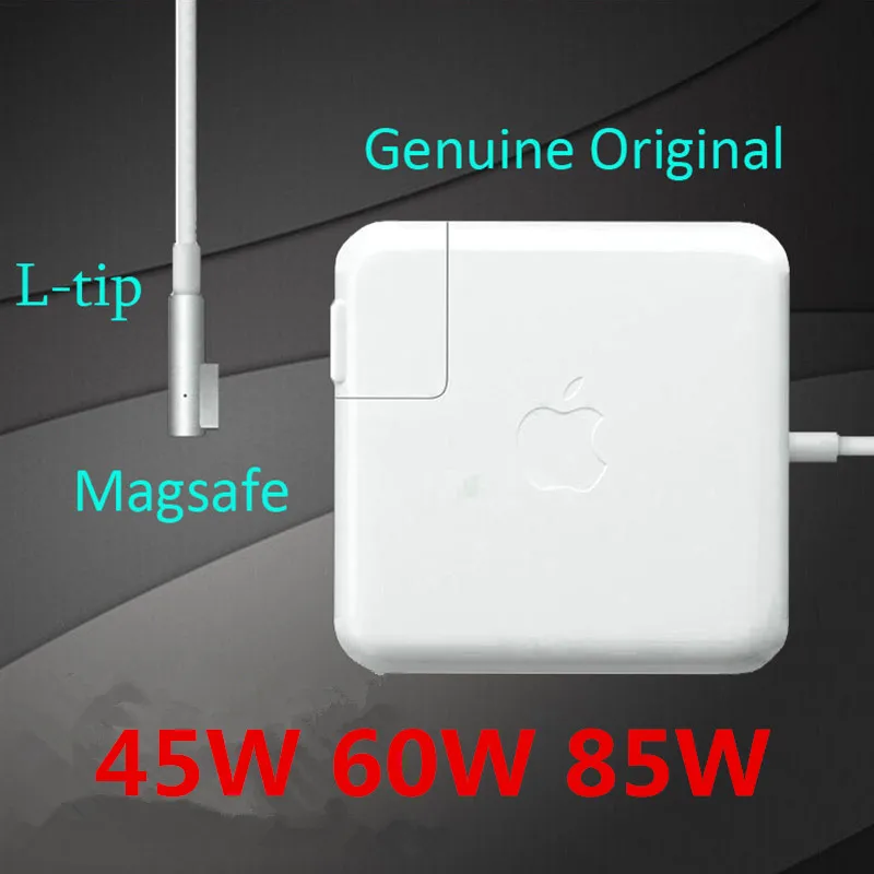 

100% Original With LOGO 45W 60W 85W Mag L-Tip Notebook Laptops Power Adapter Charger For Macbook Air Pro 11'' 13'' 15'' 17''