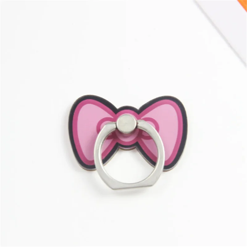 360 Degree Bow Tie Rainbow Crown Cloud Finger Ring Smartphone Stand Holder Mobile Phone For iPhone Huawei All | Мобильные телефоны