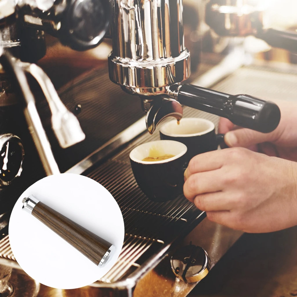 

Portafilter Wooden Handle for Espresso Machine Cafe Tools Accessories for Barista