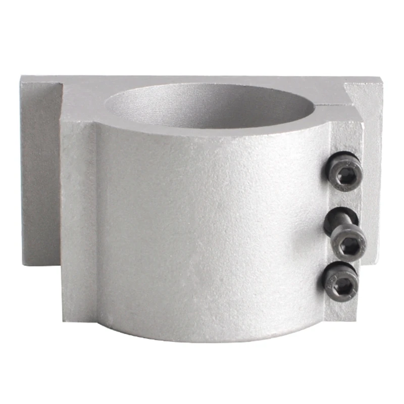 

CNC Spindle Motor Clamp 80MM Diameter Mounting Bracket with Screws for 1.5KW 2.2KW Milling Motor Machine Tools