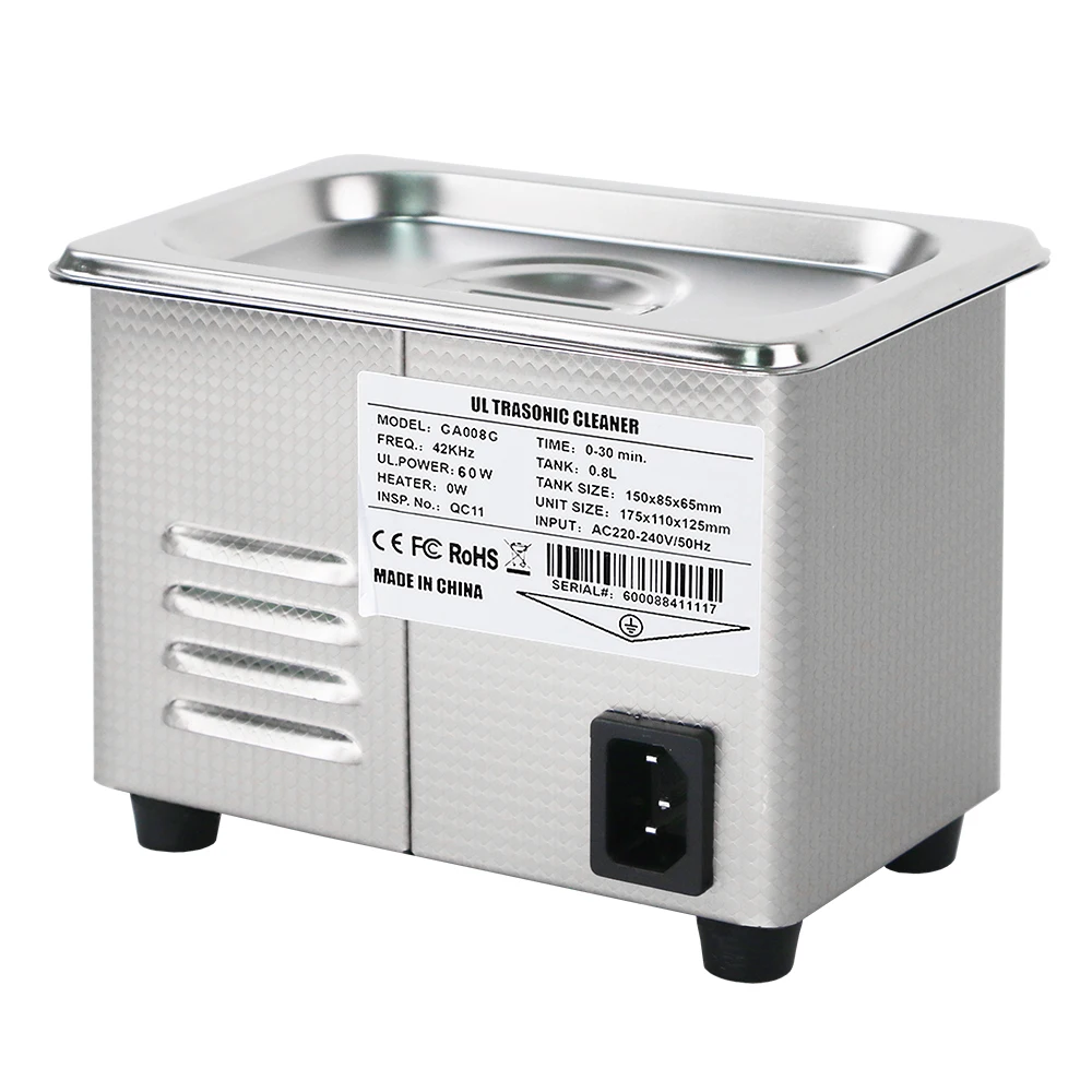 Цифровой ультразвуковой очиститель 0.8L 1.3L 2L 3.2L доставка из России 40 кГц 220 В
