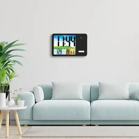 led backlight acrylic home decor digital modern wall clock for living room
