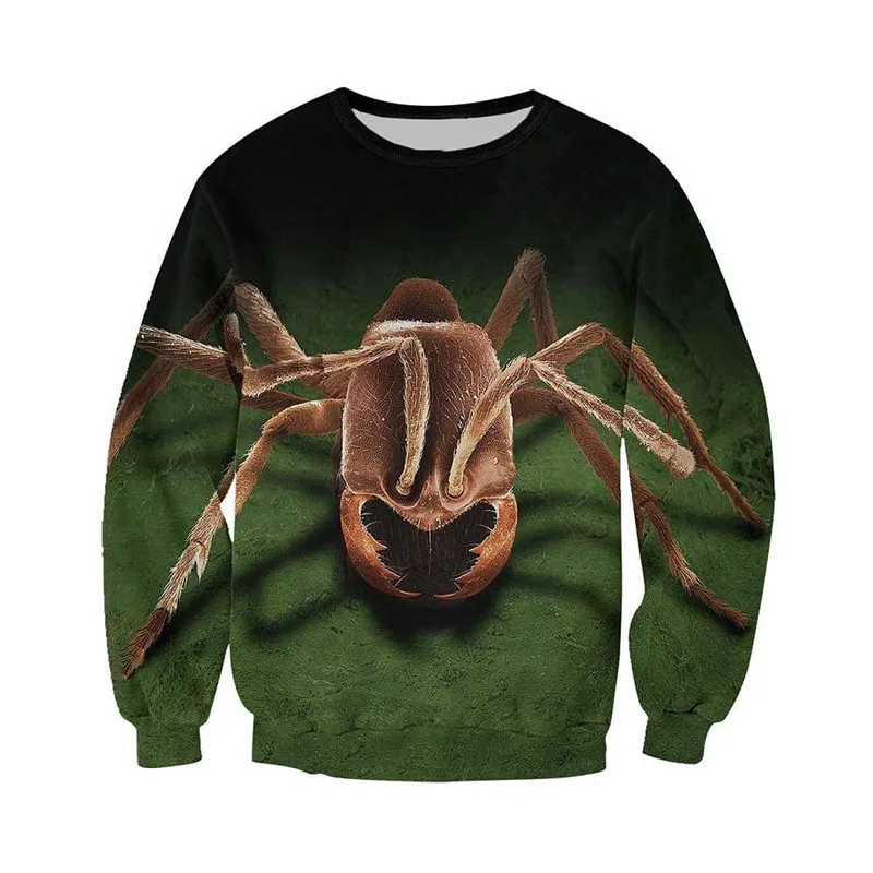 

Driver ant 3D full of men and women's printed casual zipper Sweatshirt New Street Hoodie