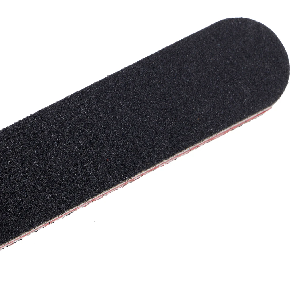 

5pcs Double Sided Grit Straight Nail Files Emery Board Manicure Makeup Tool