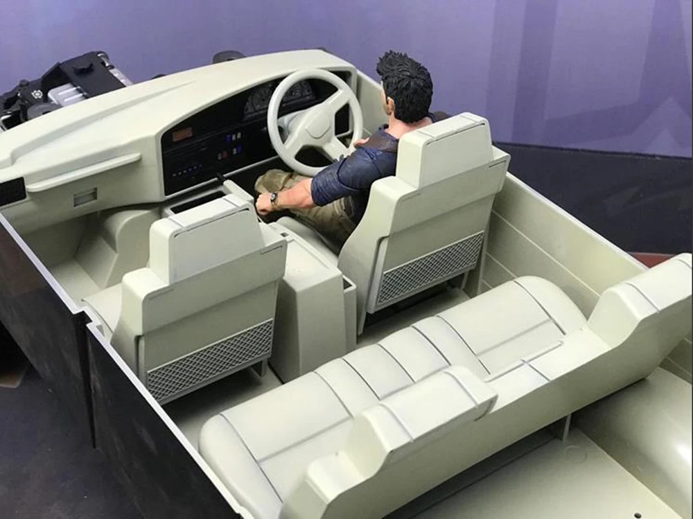 1:10 Rc автомобиль Land Cruiser LC80 Pajero корпус автомобиля кабина интерьер с связкой