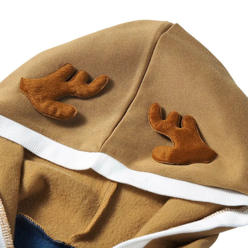 Мужской Рождественский свитер мужская толстовка с принтом оленя одежда длинным