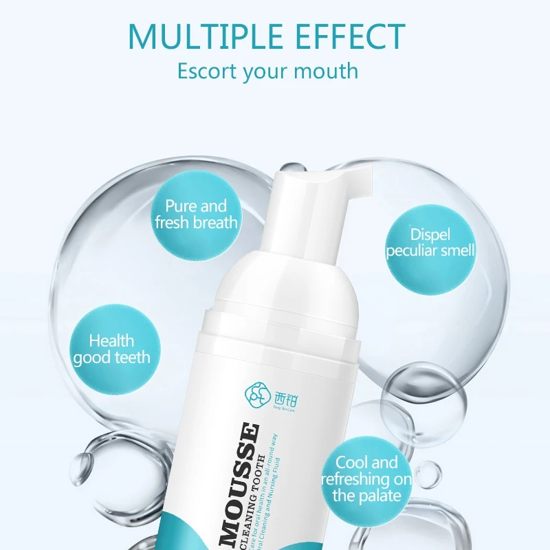 

Foam Toothpaste Remove Tooth Stains Cleaning The Mouth Teeth Whitening Foam Teeth Mousse