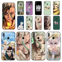 babaite anime dr stone phone case for huawei honor 10 i 8x c 5a 20 9 10 30 lite pro voew 10 20 v30