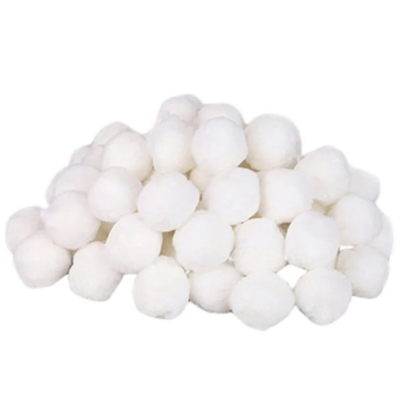 

Hot Sale Swimming Pools Filter Balls Portable Wet Dry Cotton Canister Clean Fish Tank Filter Material Water Purification Fiber