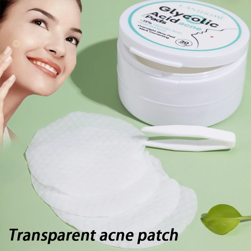 

Glycolic Acid Acne Pads Exfoliating Resurfacing Reduce Pores Complexion Perfecting Face Pads For All Kind Skin Care Tool