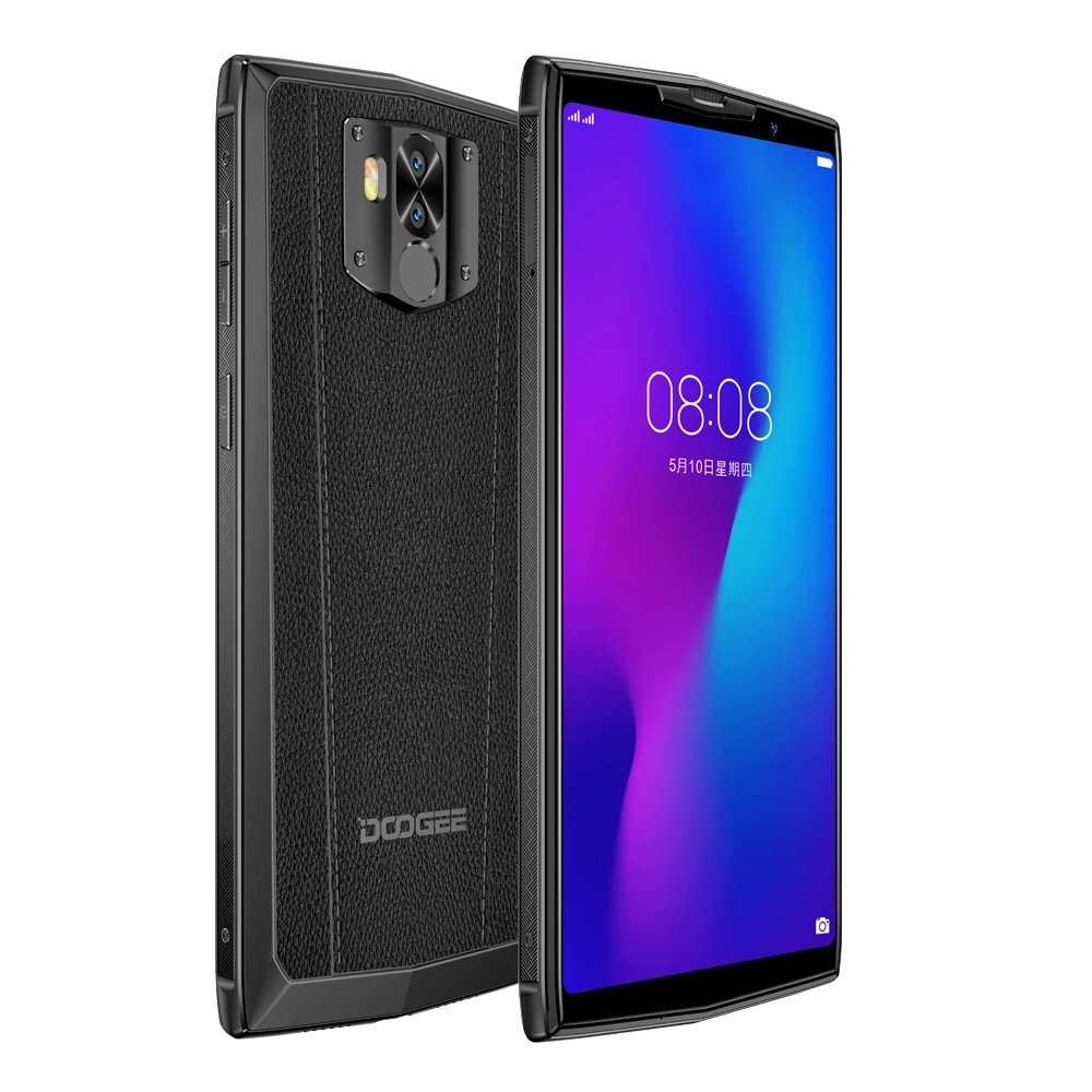 DOOGEE N100 5 99 дюймовый смартфон MT6763 Восьмиядерный мобильный телефон Android 9 0 4 Гб 64 ГБ