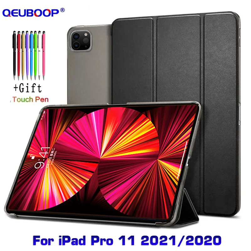 

Flip Case For Apple iPad pro 11 2021 & 2020 Pu leather stand Case For iPad 11 inch 2nd 3rd Generation magnetic Cover Capa Funda