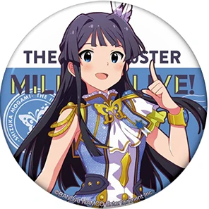 Аниме IDOLM@ STER Idolmaster Million Live! Игровой значок Lumiere Papillon Ver. Металлические значки брошь булавки - Окраска металла: 15 Shizuka Mogami